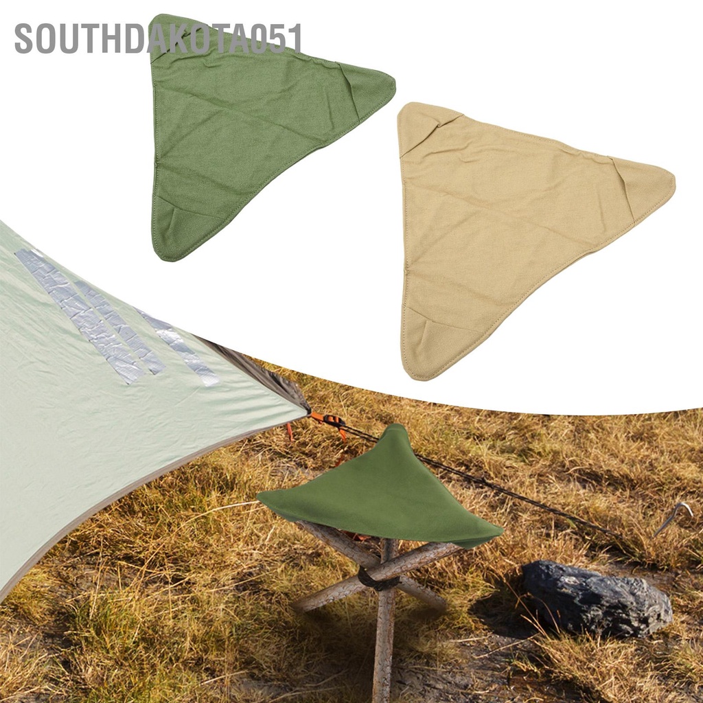 Southdakota051 Gấp Ghế cắm trại Vải di động Nhẹ WaterProof mềm 36 5cm Chiều dài bên phân mini