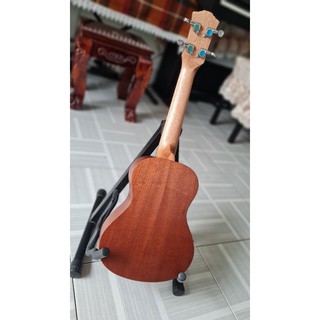 Đàn ukulele gỗ hoa văn size concert