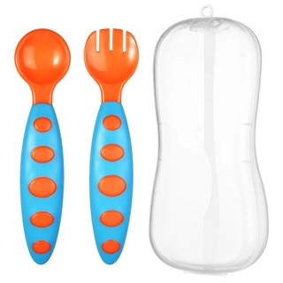 Set thìa dĩa ăn dặm cho bé a0049