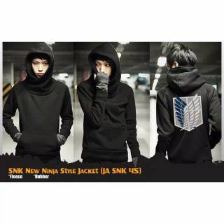 Áo Khoác sweater In Hoạ Tiết anime Ninja titan Phong Cách Thời Trang harajuku
