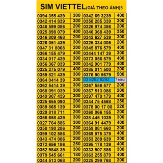 SIM ĐẸP, SIM PHONG THỦY hottt