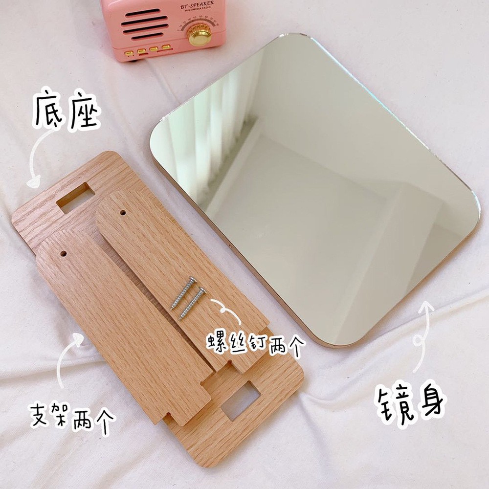 [HÀNG CÓ SẴN] Gương gỗ decor vintage