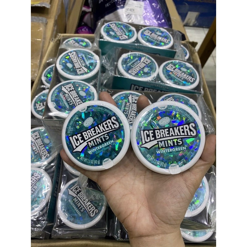 KẸO NGẬM ICE BREAKERS - HÀNG XÁCH TAY SIÊU THỊ COSTCO MỸ