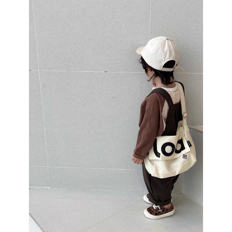 TÚI TOTE CHỮ LOA DÀNH CHO BÉ LÊN HÌNH RẤT XINH