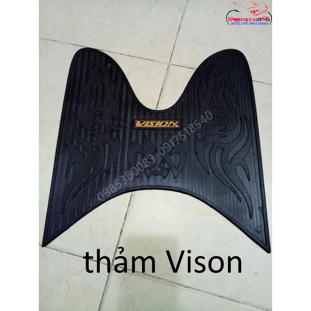 Thảm để chân SH nhập, Vision,SH125,150/300i,Mode.