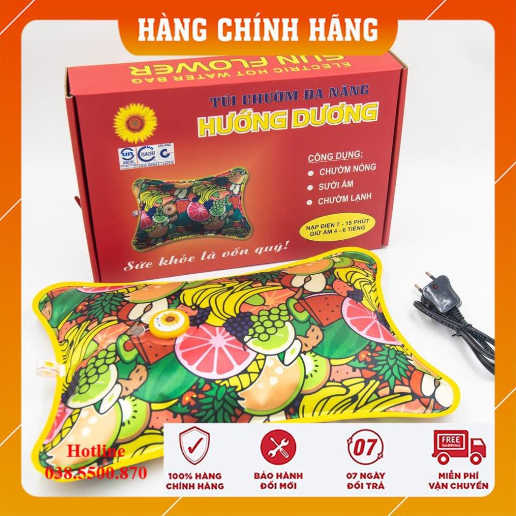 [HÀNG VNXK] Túi sưởi Hướng Dương, Mimosa - Túi suởi ấm sạc điện, chườm nóng lạnh, sưởi ấm bụng, chân tay, đau bụng kinh