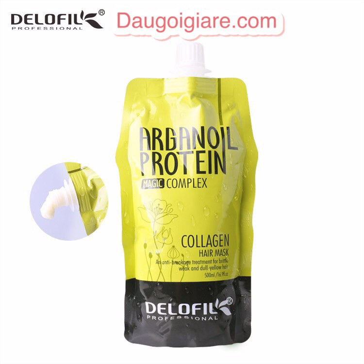 Kem Hấp ủ tóc phục hồi  Delofil Double Treament 500ml | BigBuy360 - bigbuy360.vn