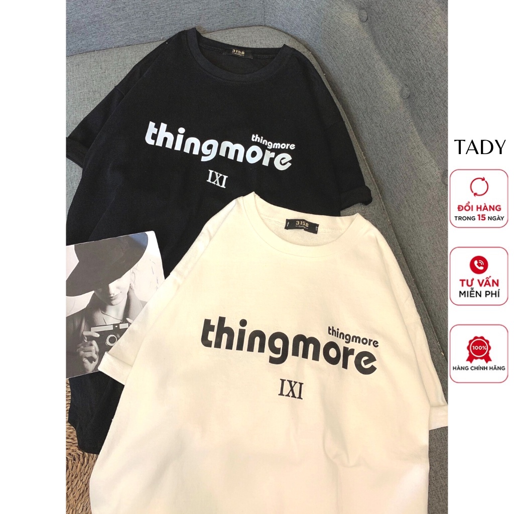 Áo Thun 3158 Cotton Nhung In Chữ Sarah Unisex Form Vừa - Áo Phông 3158 Cotton Khô Nam Nữ