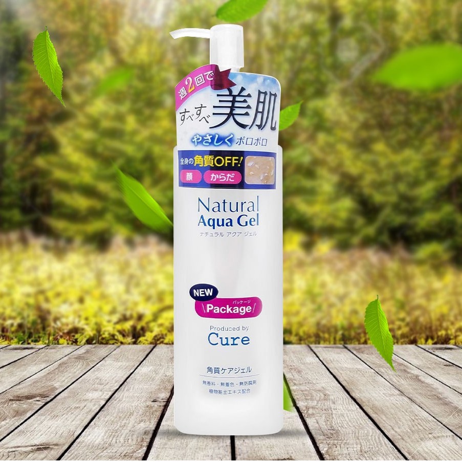 Tẩy da chết Cure Natural Aqua Gel nội địa Nhật Bản 250g