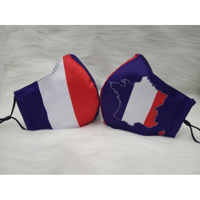 khẩu trang cờ mexico France Italy Colombia