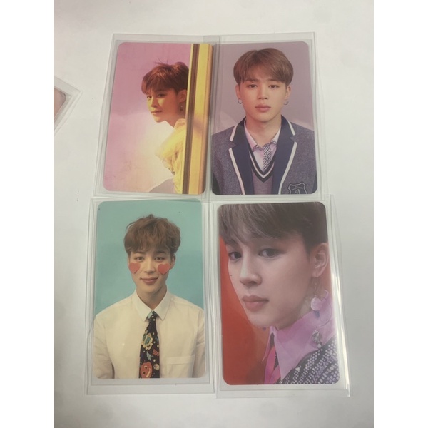 CARD THẺ ẢNH ALBUM BTS JIMIN CÁC ERA OFFICIAL LYS BO CŨ
