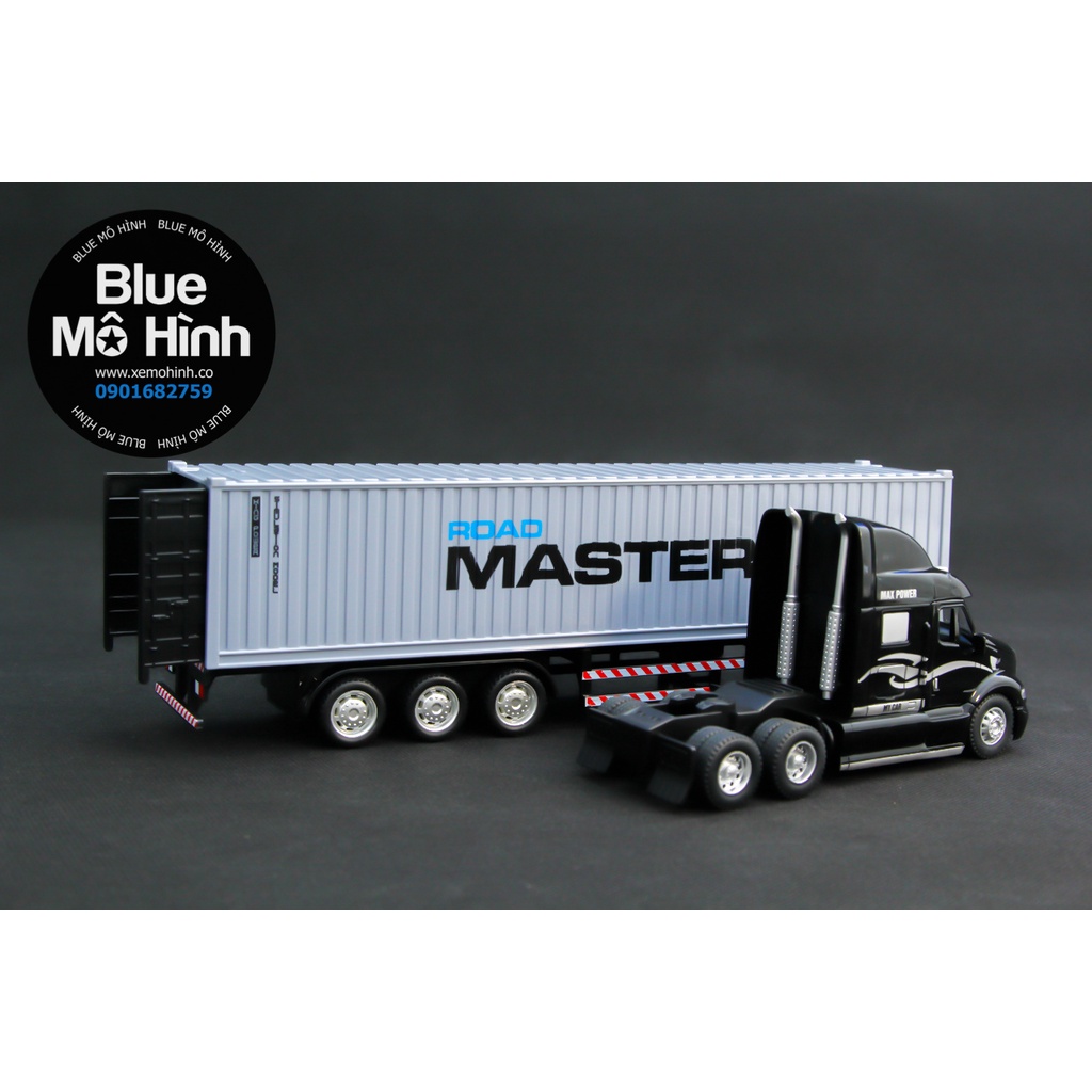 Xe mô hình đầu kéo container đầu xe bằng kim loại - Đầu dài