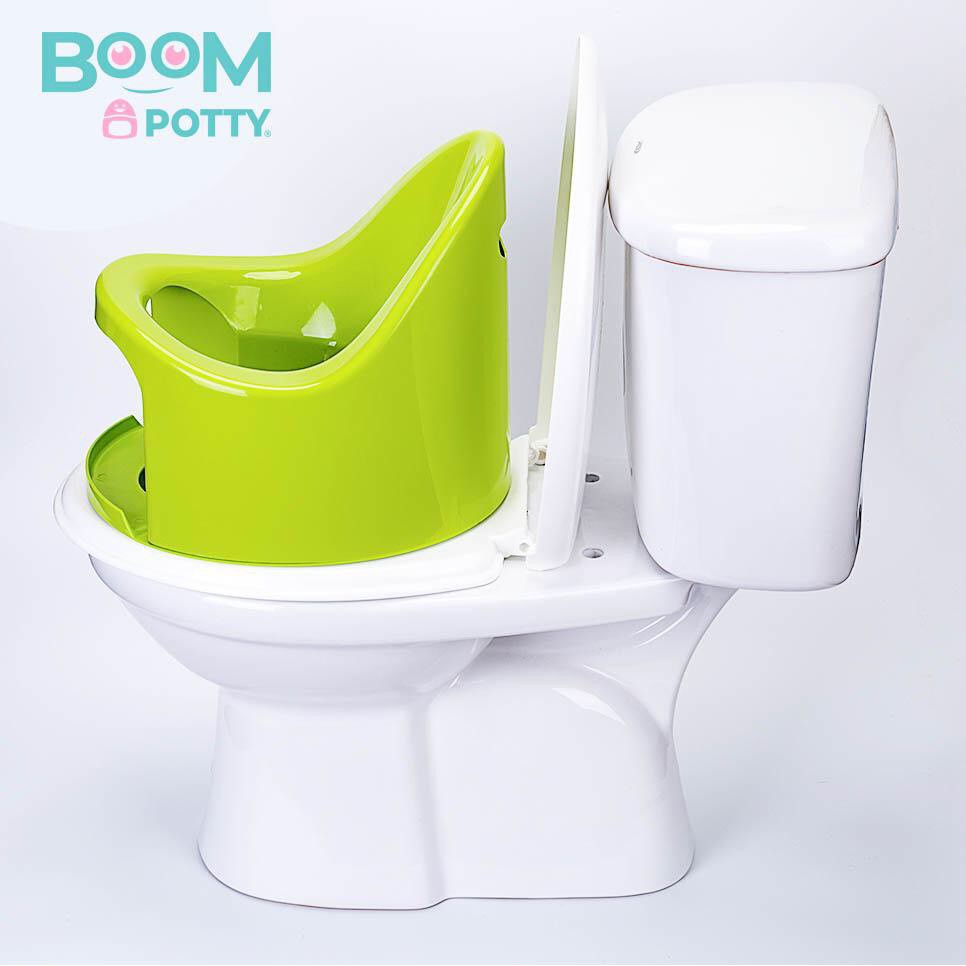 Bô Vệ Sinh Đa Năng Cho Bé Boom Potty - từ 7 tháng đến 4 tuổi