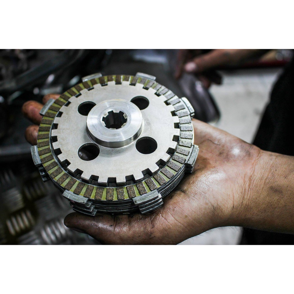 A5  bộ Lá bố nồi và Lá sắt FCC Yamaha Exciter 2009 - 2010 Xe 4 Xe Số col tự động