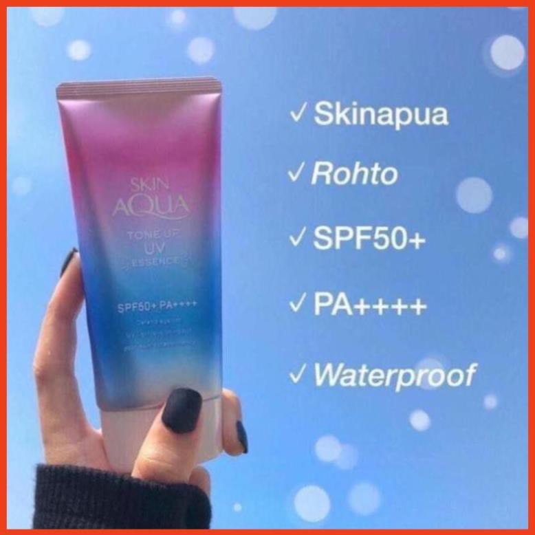 Kem Chống Nắng Skin Aqua Tone Up SPF50+ PA++++ 80g Nội địa Nhật