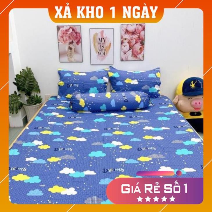 Bộ ga gối cotton Thắng Lợi