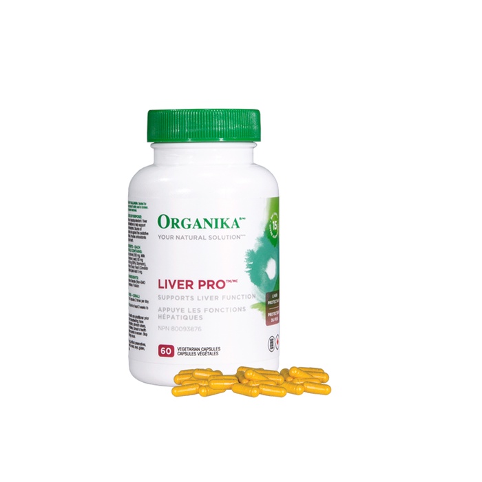 Viên uống bổ gan Liver Pro Organika Giải Độc Mát Gan - Hộp 90 viên