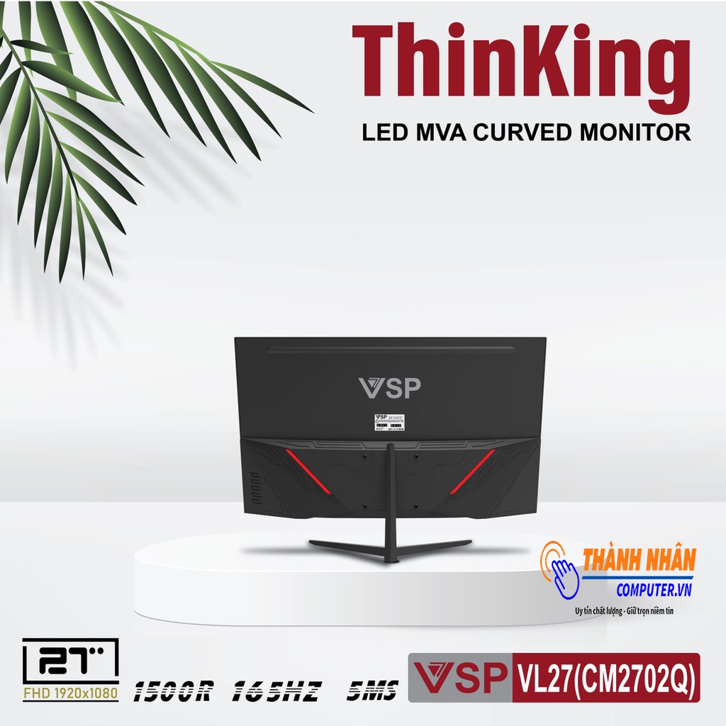 Màn hình LCD 27" VSP VL27 CM2702Q Đen New 100% FullBox | BigBuy360 - bigbuy360.vn