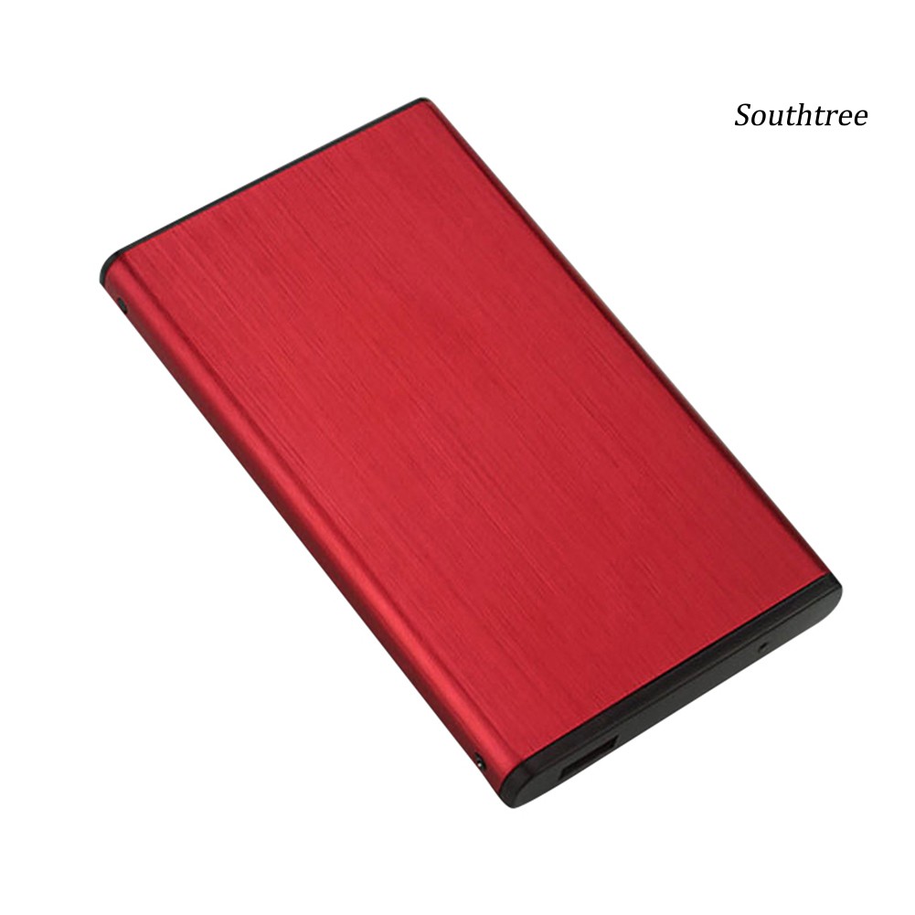 【Ready stock】Portable USB 3.0 5Gbps 2.5inch SATA HDD Mobile Hard Disk Drive Case Box for PC