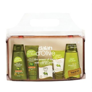 Bộ Kit Du Lịch Chăm Sóc Cơ Thể Toàn Diện Tinh Dầu Ô Liu Dalan d'olive Travel Kit