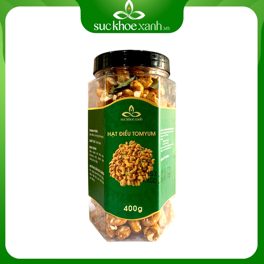 Hạt điều vị tomyum SKX (hủ 400g)