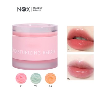Kem mặt nạ ngủ dưỡng ẩm nuôi dưỡng tẩy tế bào chết môi 2 trong 1 NOX 10.3g