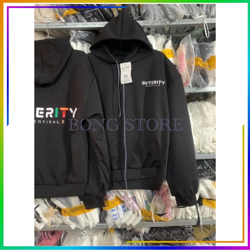 Áo Hoodie Nữ, Áo Khoác Nữ In Chữ 2 Mặt Form Rộng Siêu Xinh | BigBuy360 - bigbuy360.vn