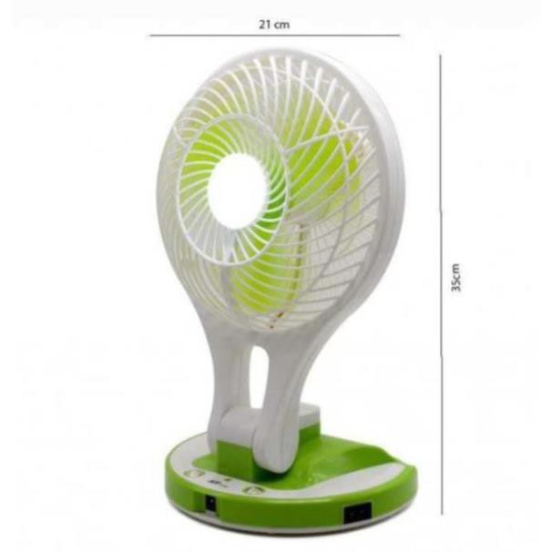 QUẠT TÍCH ĐIỆN GẤP GỌNfreeship Quạt Tích Điện Có Đèn Gấp Gọn #5