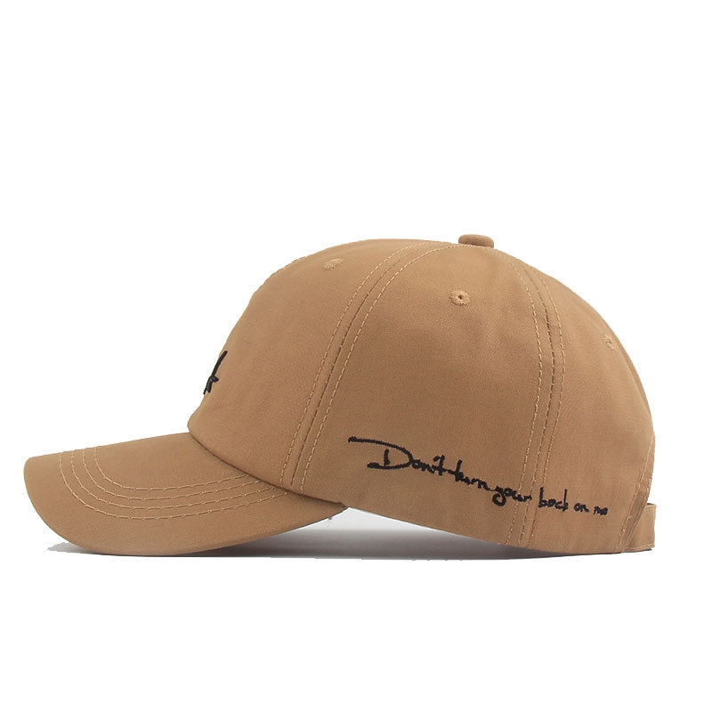 Mũ Lưỡi Trai LINJW Cotton Mẫu 2020 Phong Cách Hàn Quốc Trẻ Trung Thời Trang Unisex