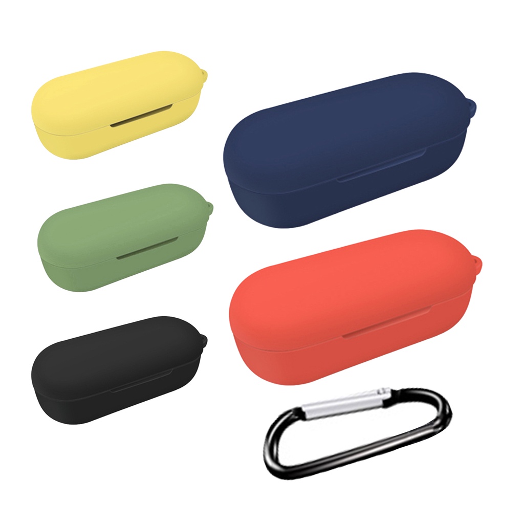 Vỏ Bảo Vệ Hộp Sạc Tai Nghe Bluetooth Huawei Freebuds 3i Flypods 3 Bằng Silicon Chống Sốc Kèm Móc Khóa