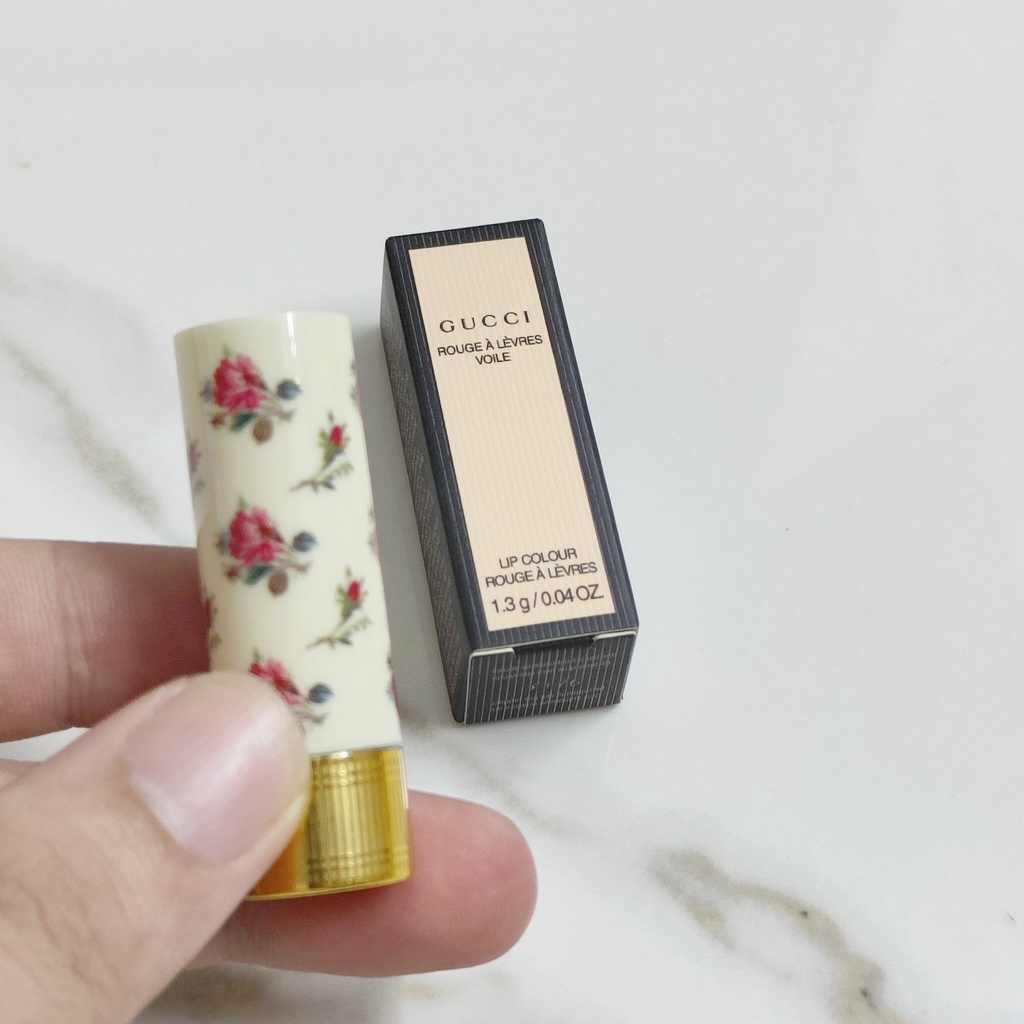 Son Gucci Rouge À Lèvres Voile Vỏ Hoa mini 1.3g đủ tone hot hit