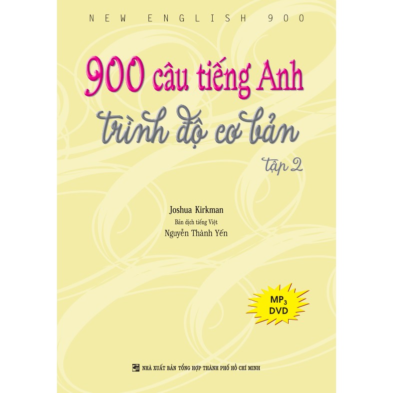 Sách - 900 câu tiếng Anh trình độ cơ bản: Tập 2