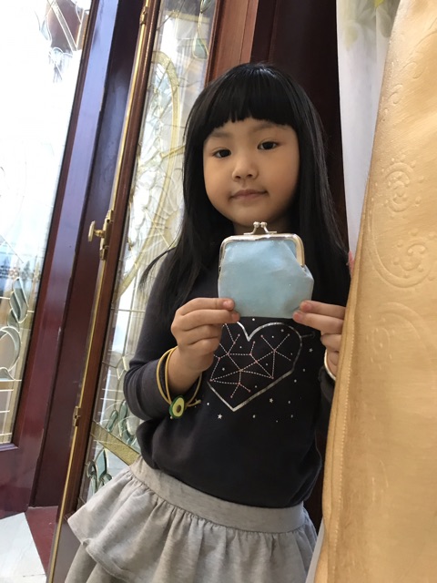 Sỉ 12 chiếc ví cầm tay, dự tiệc trang trí nhũ siêu sang chảnh cho bé gái