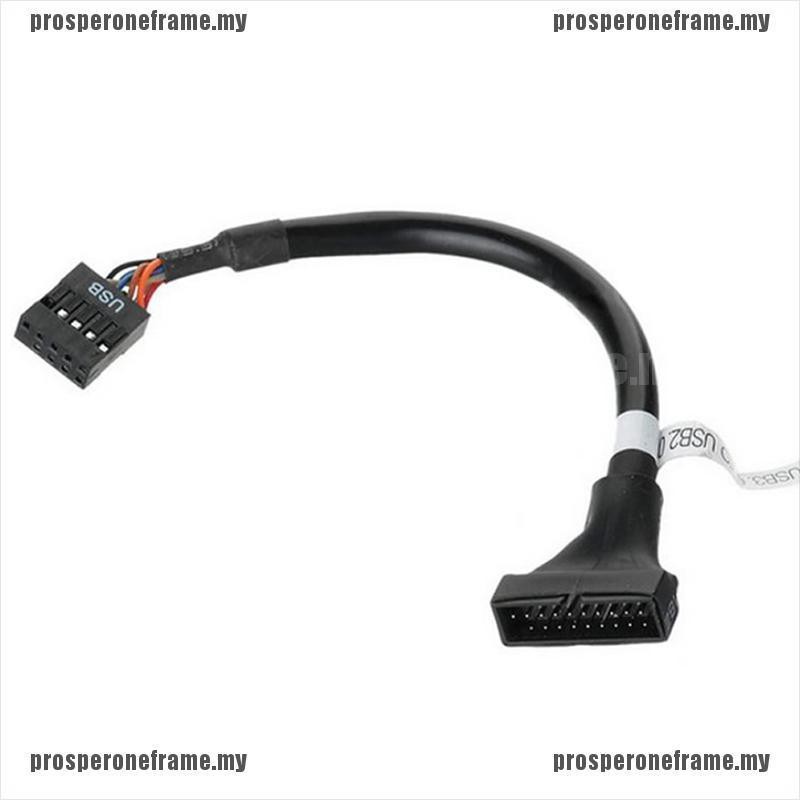 Cáp Chuyển Đổi 19 / 20 Pin Usb 3.0 Female Sang 9 Pin Usb 2.0 Male | BigBuy360 - bigbuy360.vn