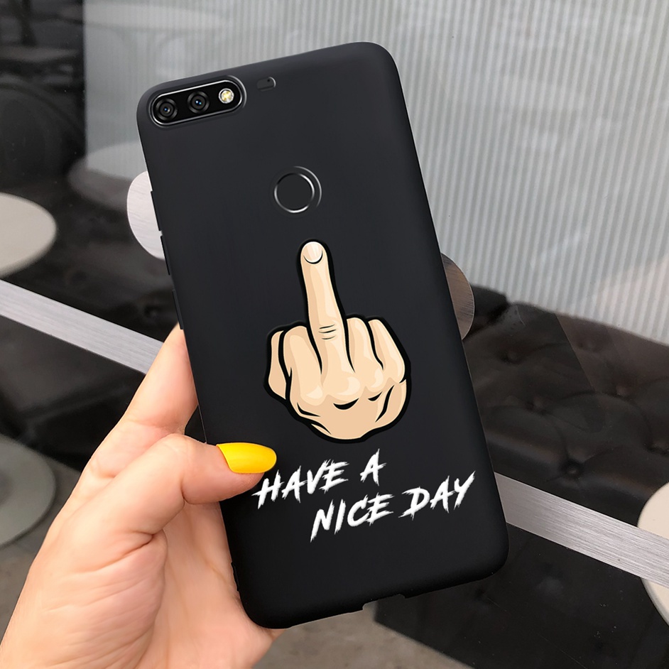 Ốp Điện Thoại Silicon TPU Mềm Dễ Thương Cho Huawei Nova 2 Lite LDN-L21 LDN-LX2 Nova2Lite 5.99"