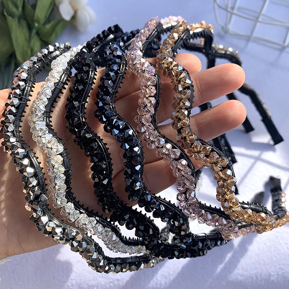 DANILO Băng Đô Cài Tóc Đính Hạt Kiểu Hàn Quốc Dễ Thương Cho Bé Gái