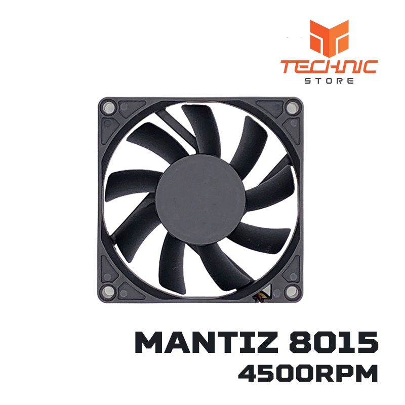 Quạt tản nhiệt MANTIZ 8015 SLIM PWM 4500PRM