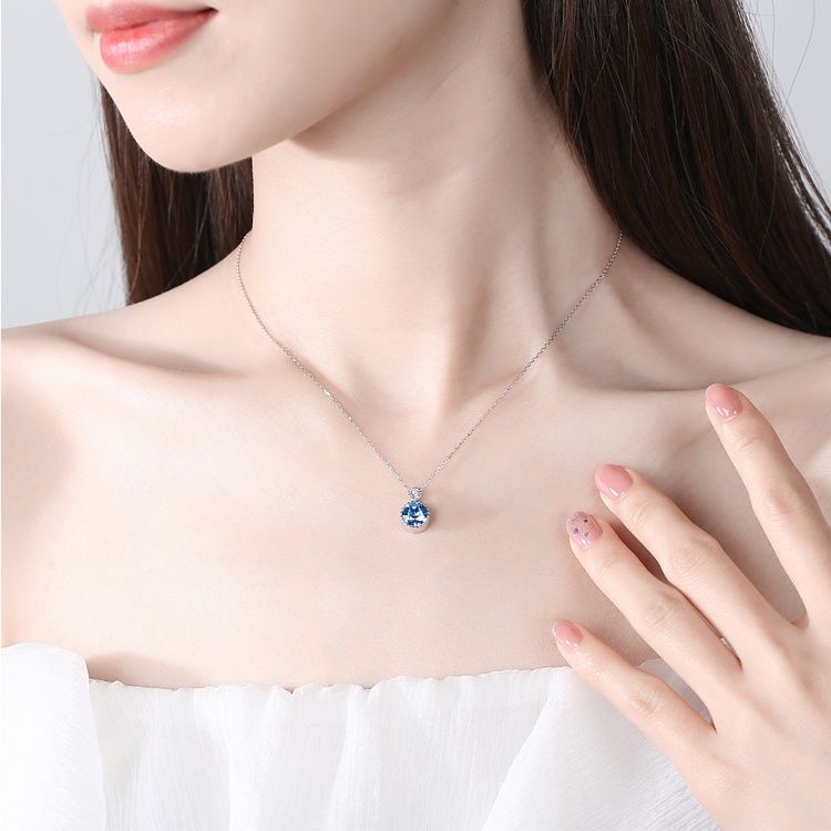 Dây chuyền thời trang phong cách Hàn bạc Ý S925- DC117 giá rẻ
