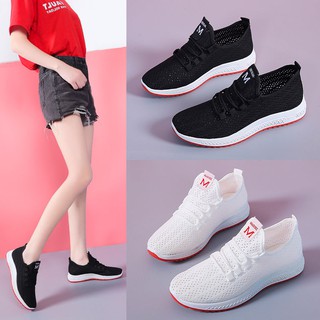 (PV008)Giày thể thao sneaker nữ đế đỏ cá tính