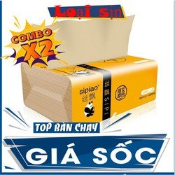 ⚡️Sẵn hàng/Loại 1⚡️30 gói giấy ăn gấu trúc SIPIAO siêu mềm mại siêu dai