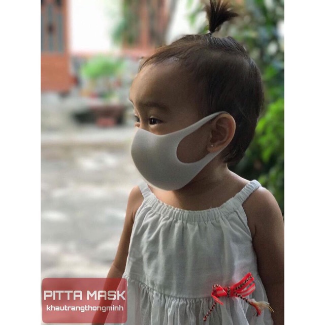 KHẨU TRANG PITTA MASK TRẺ EM MÀU TRẮNG - BỊ Ố VÀNG | BigBuy360 - bigbuy360.vn