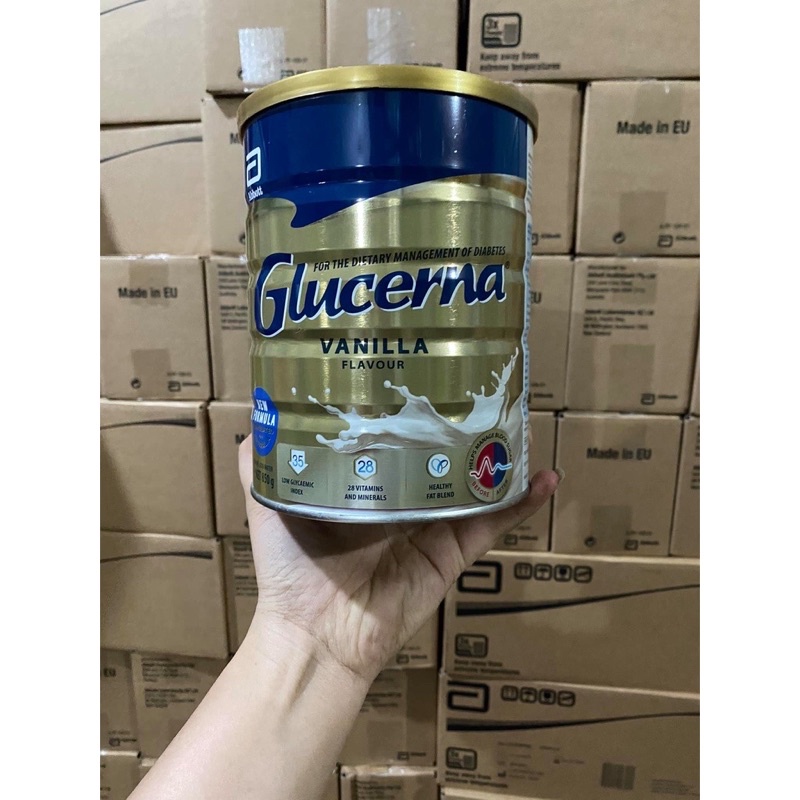 Sữa Glucerna 850gr Úc dành cho người tiểu đường (date 4/2023)