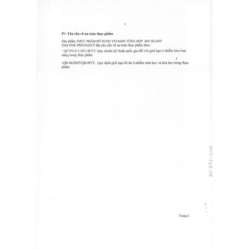 Mẹ Xi DHA Bầu Biosland - bổ sung DHA cho bà bầu, phát triển não bộ thai nhi