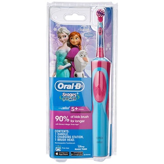 Oral-B Frozen Stages Power Kids - Bàn chải đánh răng điện cho bé gái