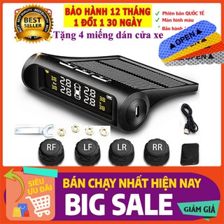 Cảm biến áp suất lốp TPMS van ngoài BH 1 năm cao cấp, cảm biến lốp van ngoài