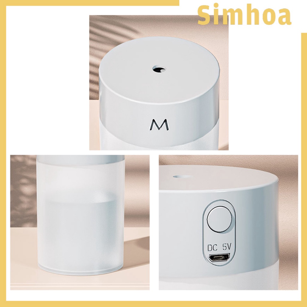 (Hàng Mới Về) Máy Phun Sương Tạo Độ Ẩm Không Khí Bằng Sóng Siêu Âm 260ml