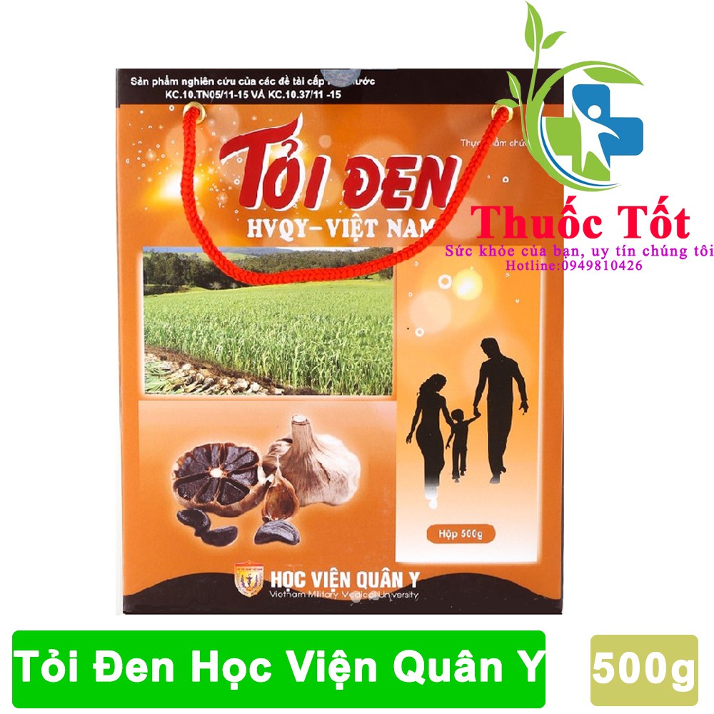 [Chính Hãng] Tỏi đen Học viện Quân Y - hộp 500g | BigBuy360 - bigbuy360.vn