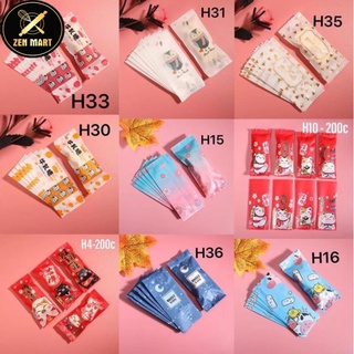 25 chiếc túi đựng kẹo nougat, bông tuyết nhiều mẫu