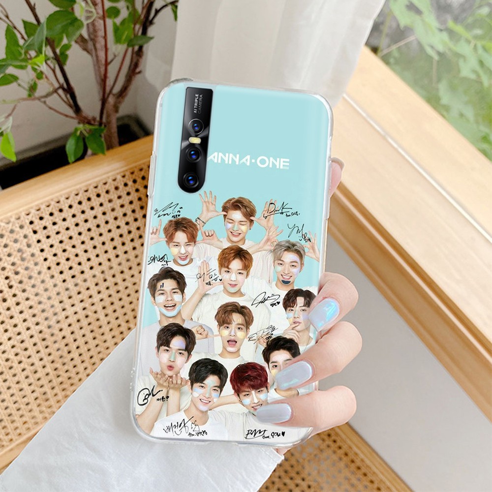 Ốp Điện Thoại Mềm Trong Suốt In Hình Wanna One Cho Huawei Y9 Y7 Prime Pro 2018 2019 Y6p Vm41