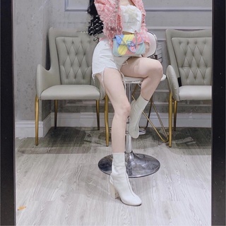 Boot CN mũi tròn gót vuông sang trọng